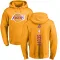 Gold Youth Byron Scott Los Angeles Lakers Branded Backer Pullover Hoodie