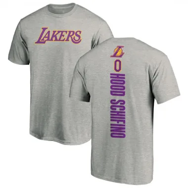 Men's Jalen Hood-Schifino Los Angeles Lakers Ash Backer T-Shirt